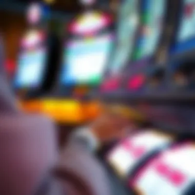 A close-up view of a strategically played video poker hand.