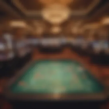 Vibrant Gaming Floor Experience at Turning Stone Luxurious gaming floor filled with slot machines and table games